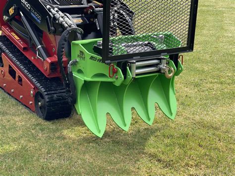 winch attachment for skid steer